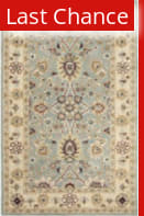 Rugstudio Sample Sale 46285 Light Blue - Ivory Area Rug