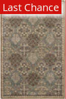 Rugstudio Sample Sale 61162R Light Blue - Gold Area Rug