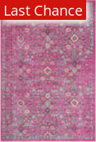 Rugstudio Sample Sale 192509 Fuchsia - Anthracite Area Rug