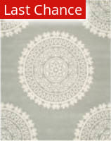 Rugstudio Sample Sale 100366R Grey / Ivory Area Rug