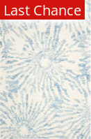 Rugstudio Sample Sale 154886R Dark Blue - Ivory Area Rug