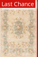 Rugstudio Sample Sale 46319 Ivory - Light Blue Area Rug