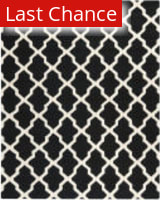 Rugstudio Sample Sale 80386 Black / Ivory Area Rug