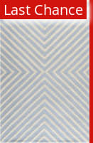 Rugstudio Sample Sale 80398 Light Blue - Ivory Area Rug