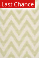 Rugstudio Sample Sale 94135R Light Green / Ivory Area Rug