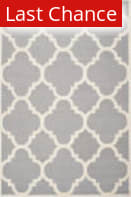 Rugstudio Sample Sale 94149R Silver / Ivory Area Rug