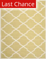 Rugstudio Sample Sale 100440 Light Gold / Ivory Area Rug