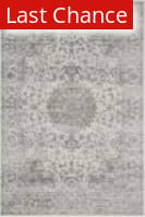 Rugstudio Sample Sale 166208R Cream - Dark Grey Area Rug