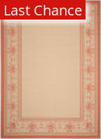 Rugstudio Sample Sale 98647R Natural / Terracotta Area Rug