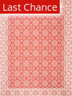 Rugstudio Sample Sale 98970R Red / Creme Area Rug