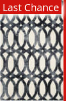 Rugstudio Sample Sale 126750R Ivory - Graphite Area Rug