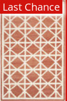 Rugstudio Sample Sale 80561R Red / Ivory Area Rug