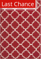 Rugstudio Sample Sale 80574 Red / Ivory Area Rug