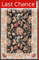 Rugstudio Sample Sale 49892R Black Area Rug