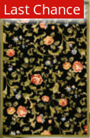 Rugstudio Sample Sale 49968R Black Area Rug