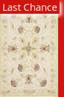 Rugstudio Sample Sale 49972 Ivory / Green Area Rug