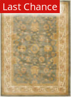 Rugstudio Sample Sale 80639 Blue / Creme Area Rug