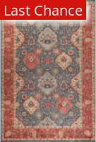 Rugstudio Sample Sale 143434R Navy - Red Area Rug