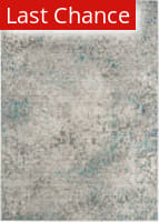 Rugstudio Sample Sale 166499 Grey - Light Blue Area Rug