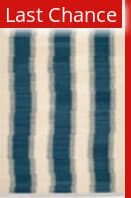 Rugstudio Sample Sale 100671R Blue / Ivory Area Rug