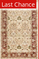 Rugstudio Sample Sale 50187 Ivory - Rust Area Rug