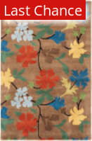 Rugstudio Sample Sale 61386R Brown / Multi Area Rug