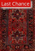 Rugstudio Sample Sale 166787R Red - Multi Area Rug