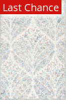 Rugstudio Sample Sale 234789R Ivory / Blue Area Rug