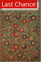 Rugstudio Sample Sale 202949R Green Area Rug