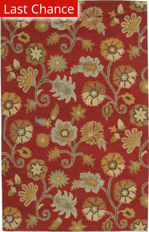 2' x 3' Ivory Red Safavieh Cambridge Collection CAM782I Handmade Floral Premium Wool Accent Rug 2' x 3' Ivory Red Safavieh Cambridge Collection CAM782I Handmade Floral Premium Wool Accent Rug