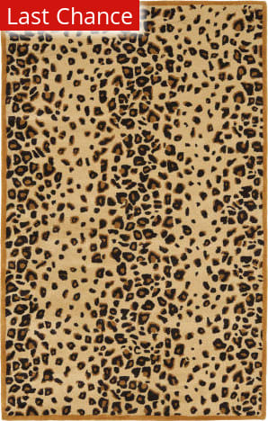Dash and Albert Rugs Leopard Hand Hooked Wool Animal Print Rug & Reviews