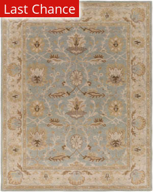 Blue And Tan At Rug Studio