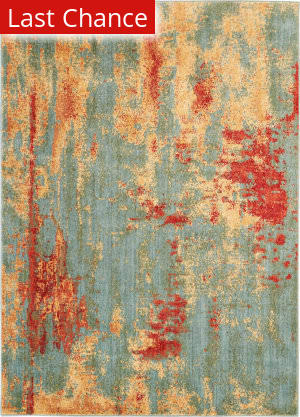 Teal And Rust At Rug Studio - Muted Multicolor Area Rugs Teal And Rust At Rug Studio - Muted Multicolor Area Rugs