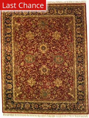 Black And Burgundy At Rug Studio