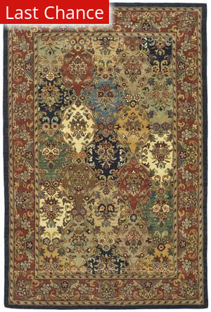 Burgundy And Brown Rug At Rug Studio