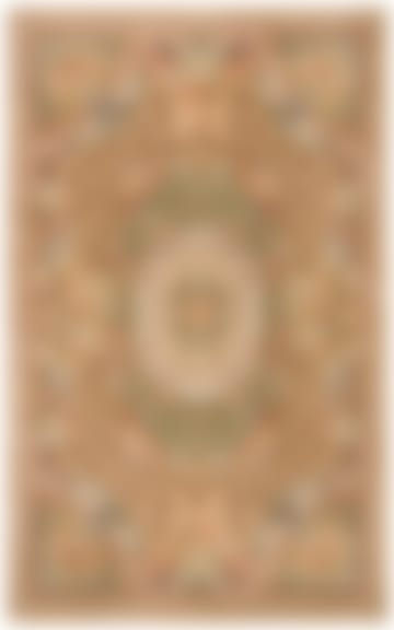 Safavieh Classic CL304D Toupe / Light Green Rug 2'3 x 8' Runner