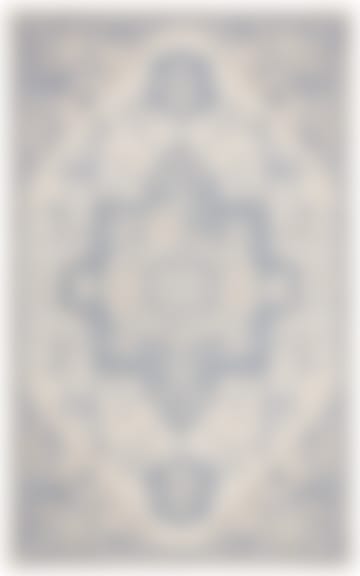 Lauren Ralph Lauren Percy Lrl6652G Ivory - Blue | Rug Studio