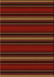 American Dakota Camp Santa Fe Stripe Red Area Rug