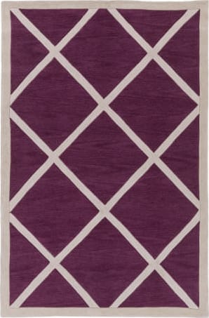 Washable Purple Rug at Rug Studio