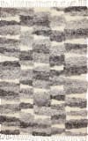 Bashian Shaggy S168-Bnsh8 Ivory - Grey Area Rug