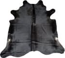 BS Trading Cowhide 147871 Black Area Rug