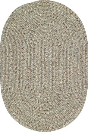 Safavieh Braided Collection BRD311A Hand Woven Black and Grey Oval Area  Rug, 8 feet by 10 feet Oval (8' x 10' Oval) : : Home