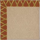 Capel Zoe Cane Wicker 1990 Cinnabar Honey Area Rug