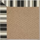 Capel Zoe Raffia 1992 Onyx Stripe Area Rug