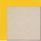 Capel Zoe White Wicker 1993 Summertime Yellow Area Rug