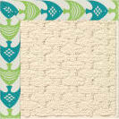 Capel Zoe Sugar Mountain 2008 Angel Fish Green Area Rug