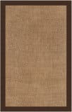 Capel Islamorada Basketweave 2085 Canvas Bay Brown Area Rug