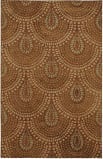 Capel Williamsburg Bowden Scallop 3288 Spice Area Rug