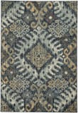 Capel Jacob Diamond 4818 Azure Yellow Area Rug