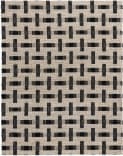 Classic Home Preston 3008 Ivory - Black Area Rug